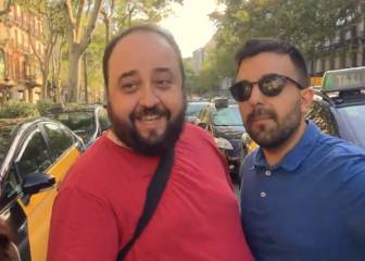 Recrean en Barcelona una mítica escena de La La Land durante la huelga de taxis