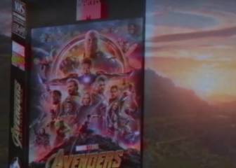 Así podría ser el VHS de 'Avengers: Infinity War' si se hubiese estrenado en los 90