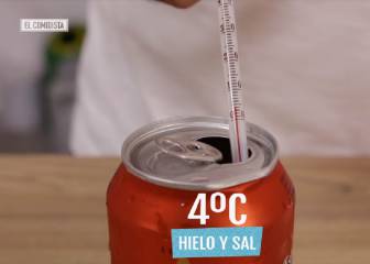 ¿Cuál es el mejor truco para enfriar rápido una bebida?