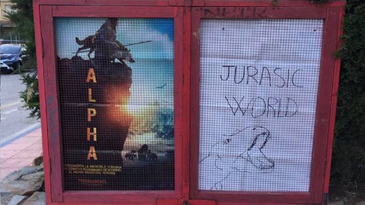 El cartel de 'Jurassic World' hecho a mano que ha llegado incluso al propio director