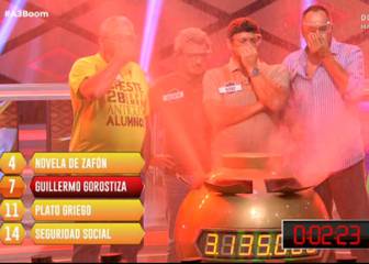 La respuesta correcta sobre el pichichi que dieron por errónea a Los Lobos en '¡Boom!'