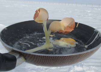 Esto es lo que pasa cuando intentas cocinar a -70ºC en la Antártida