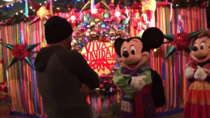 El vídeo viral en el que un tipo se declara en matrimonio a Minnie en frente de Mickey