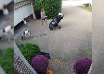 Esta madre se despista un segundo y su hija se convierte en una ninja guerrera