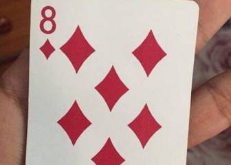 El detalle en la carta del 8 de diamantes que seguro que no conocías