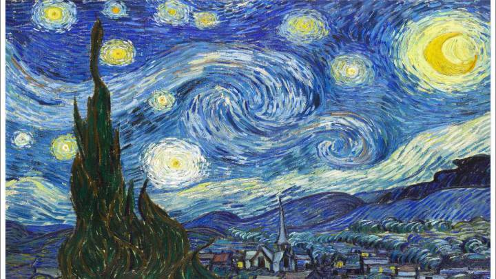 Esta ilusión óptica te hará ver el cuadro de Van Gogh en movimiento