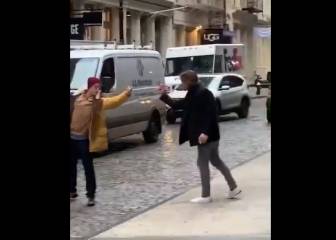 Esta pelea entre dos hombres se convierte en viral por ser de todo menos agresiva
