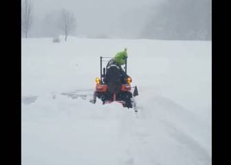 El señor quitanieves en Carolina del Norte no es Homer Simpson sino el Grinch