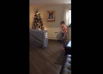 Este niño recibió el mejor regalo de Navidad que alguien puede desear