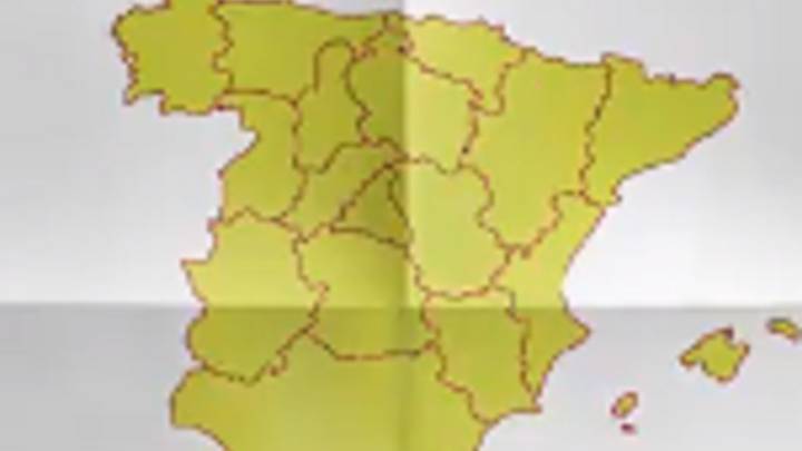 'Taburete' sube a Twitter un extraño mapa de España