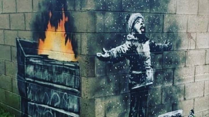 La última obra de Banksy es un alegato contra la contaminación