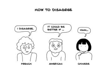 7 cómics que representan las diferencias entre China y la cultura occidental