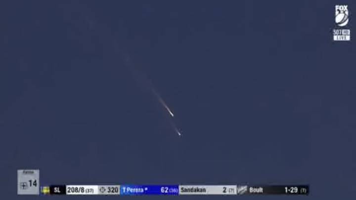 Un satélite ruso aparece durante un partido de críquet en Nueva Zelanda