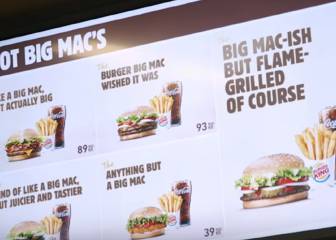 Burger King se ríe de McDonald's usando su Big Mac