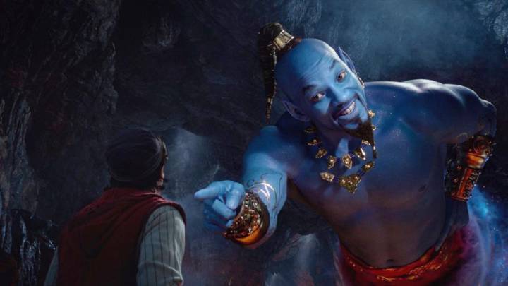 Will Smith se tiñe de azul para el genio de 'Aladdin' y el resultado divide opiniones