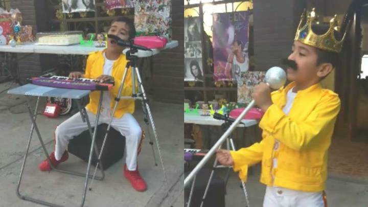 La magistral imitación de Freddie Mercury de un niño se convierte en viral