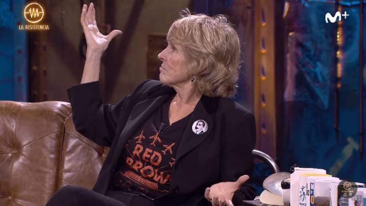 Mercedes Milá se indigna con 'La Resistencia' al compararla con un jugador del Madrid