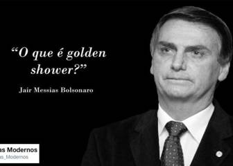 Bolsonaro pregunta qué es la lluvia dorada e Internet se llena de memes