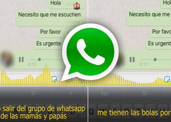 El loco audio de un padre para salir del grupo de WhatsApp del colegio de los hijos