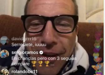 Sergio Ramos se cuela en el directo de Cristóbal Soria para contestarle