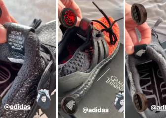 Messi presume de calzado nuevo: así lucen sus zapatillas de 'Juego de Tronos'