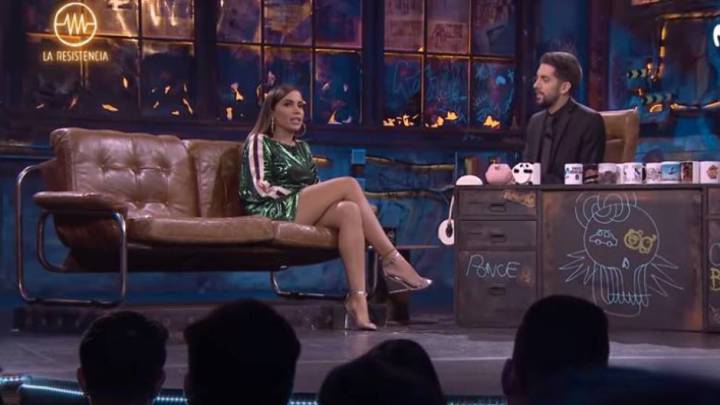 Anitta en ‘La Resistencia’: "Me han dicho que aquí solo se habla de mierdas"
