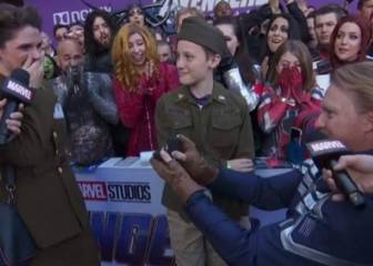 Se viste de Capitán América para pedir matrimonio a su novia en el estreno de ‘Avengers: Endgame’