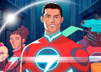 Así se ve a Cristiano Ronaldo como superhéroe en su serie: 'Strike Force 7'