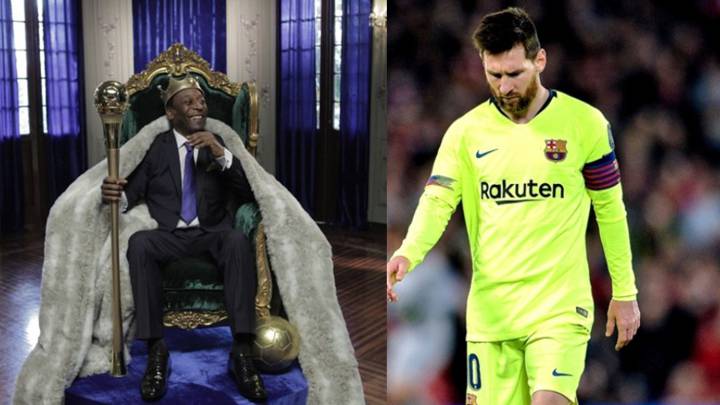 El punzante mensaje del Santos a Messi tras el 0-4: “Solo existe un rey y es...”