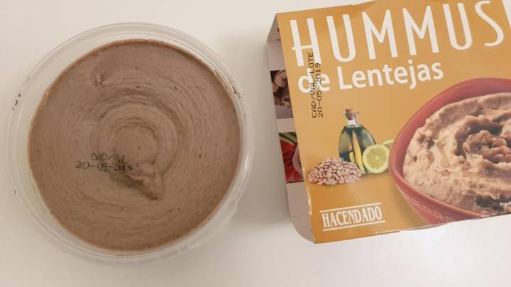 Nunca antes un producto de Mercadona se había vuelto tan viral como el hummus de lentejas