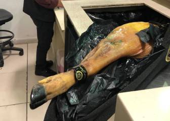 Cachondeo en Twitter tras ser requisado un jamón cinco jotas en la aduana de Argentina