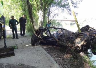 Encuentran un coche que llevaba más de 20 años sumergido en el Pisuerga en Valladolid