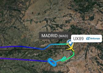 Un pasajero fuerza un aterrizaje de emergencia en Madrid al intentar abrir la puerta del avión