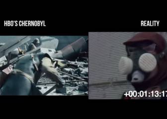 Serie vs. Realidad: el increíble paralelismo de 'Chernobyl' con las imágenes del desastre