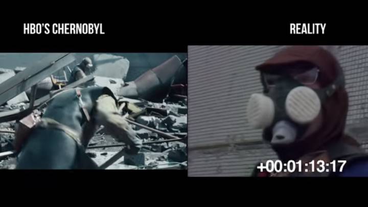 Serie vs. Realidad: el increíble paralelismo de 'Chernobyl' con las imágenes del desastre