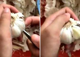La revolucionaria técnica para pelar ajos que causa furor en las redes