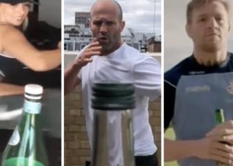 El 'bottle cap challenge' el viral con el que Conor McGregor reta a Mayweather