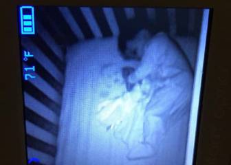 Una madre se aterroriza al ver un 'fantasma'... Pero todo tiene una cómica explicación