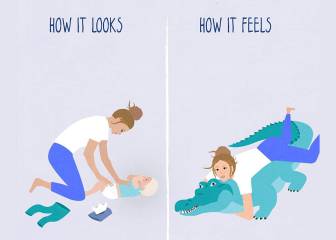 7 ilustraciones que demuestran lo complicado que es ser madre