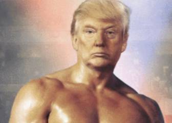 Twitter enloquece con este fotomontaje de Trump “a lo Rocky”