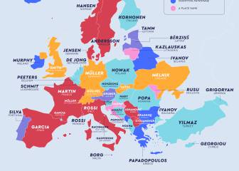De Garca a Smith: los apellidos ms comunes en cada pas del mundo