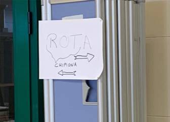 El ingenioso cartel visto en pasillo de un hospital de Andalucía