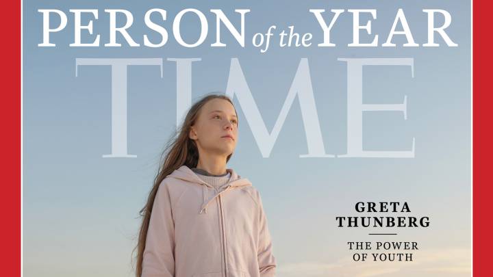 La revista 'Time' nombra a Greta Thunberg 'Persona del Año'; la más joven de la historia