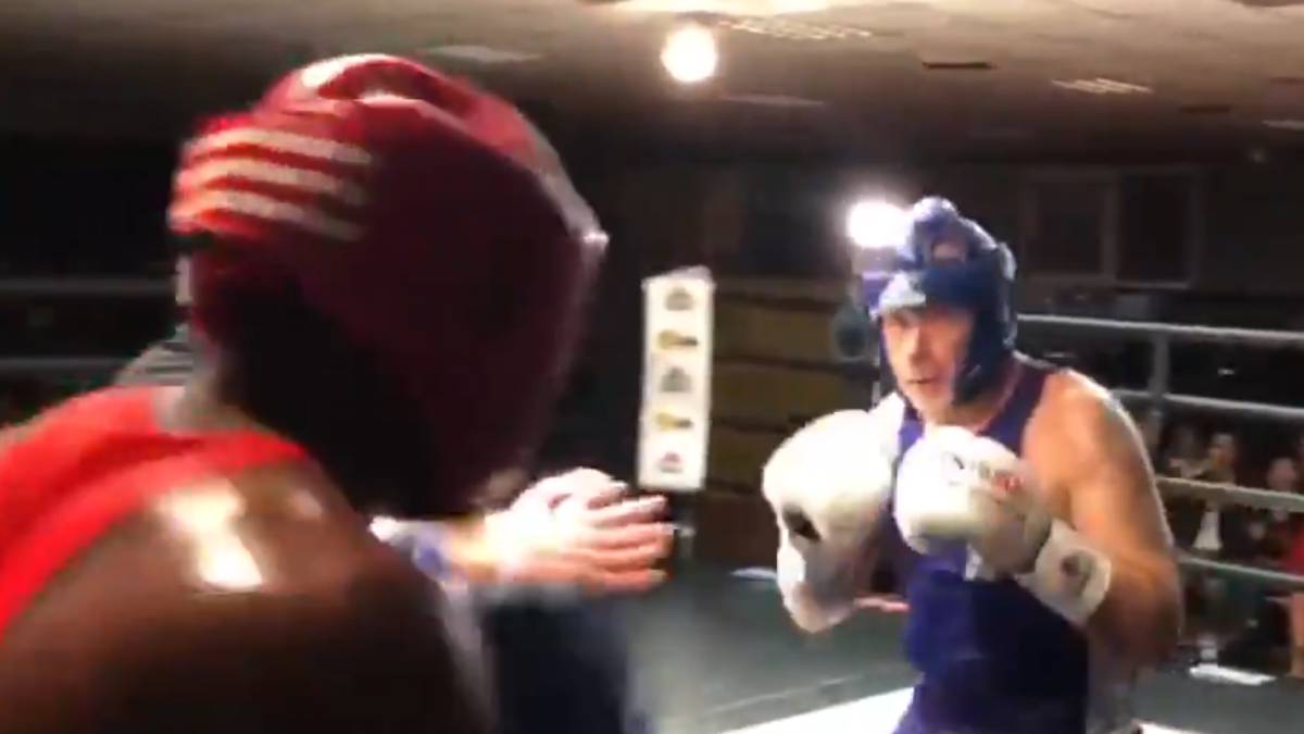 Nadie lo esperaba la acción de Alfredo Duro que levantó al público