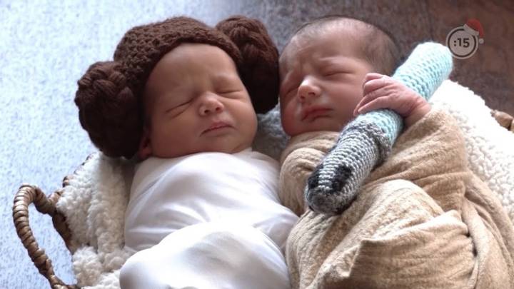 Un hospital viste a sus recién nacidos como personajes de ‘Star Wars’