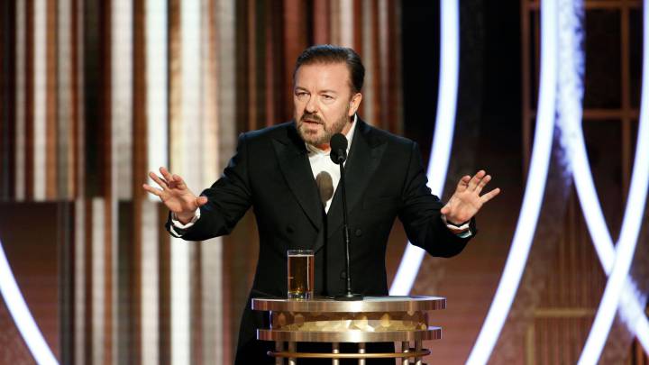 El discurso de Ricky Gervais contra lo políticamente correcto en los Globos de Oro
