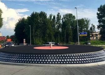 Así es la “rotonda más bella del mundo” que arrasa en las redes