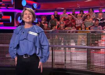 Cuando un miembro del público conoce a una concursante de '¡Ahora caigo!'