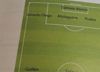 Este libro presenta a los poetas de la Generación del 27 al más puro estilo futbolero