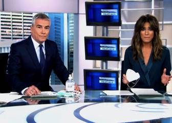 La insólita escena de ‘Informativos Telecinco’ a causa del Coronavirus